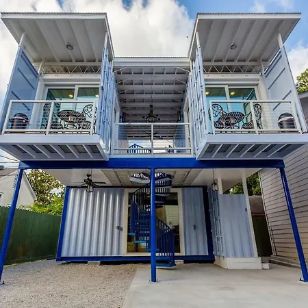 Apartamento East Downtown Micro-Luxe Container Living Pod #9 Houston Exterior foto