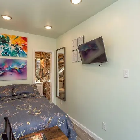 Apartamento East Downtown Micro-Luxe Container Living Pod #9 Houston Exterior foto