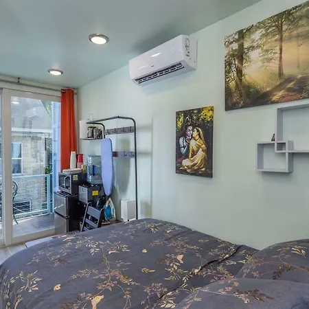 Apartamento East Downtown Micro-Luxe Container Living Pod #9 Houston Exterior foto