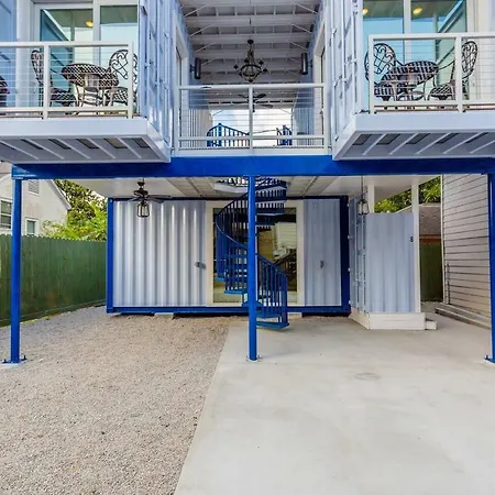 Apartamento East Downtown Micro-Luxe Container Living Pod #9 Houston Exterior foto