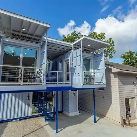 Apartamento East Downtown Micro-Luxe Container Living Pod #9 Houston Exterior foto